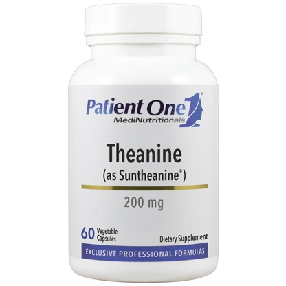 Theanine as Suntheanine 200 mg patient one