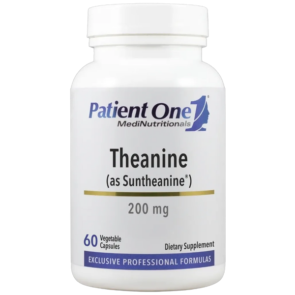 Theanine as Suntheanine 200 mg patient one