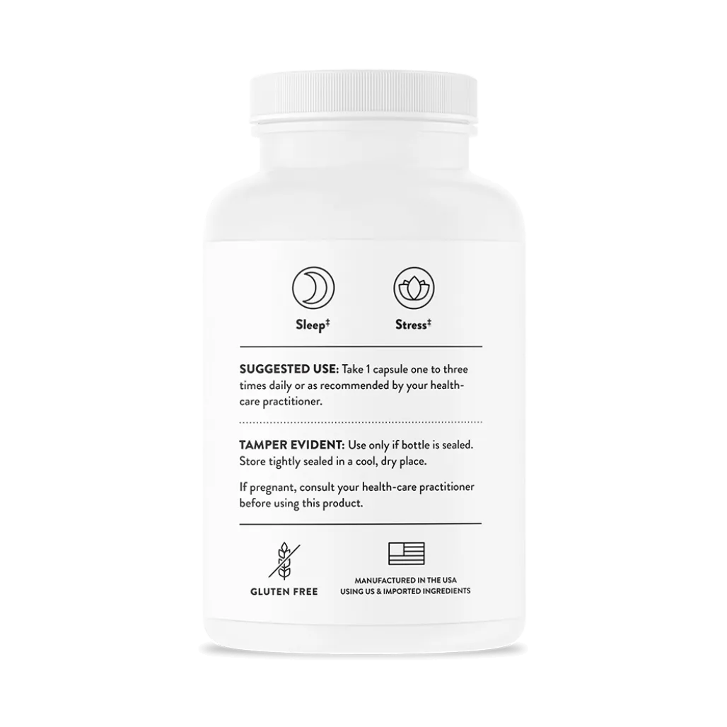 Thorne Theanine - Stress Relief Supplement