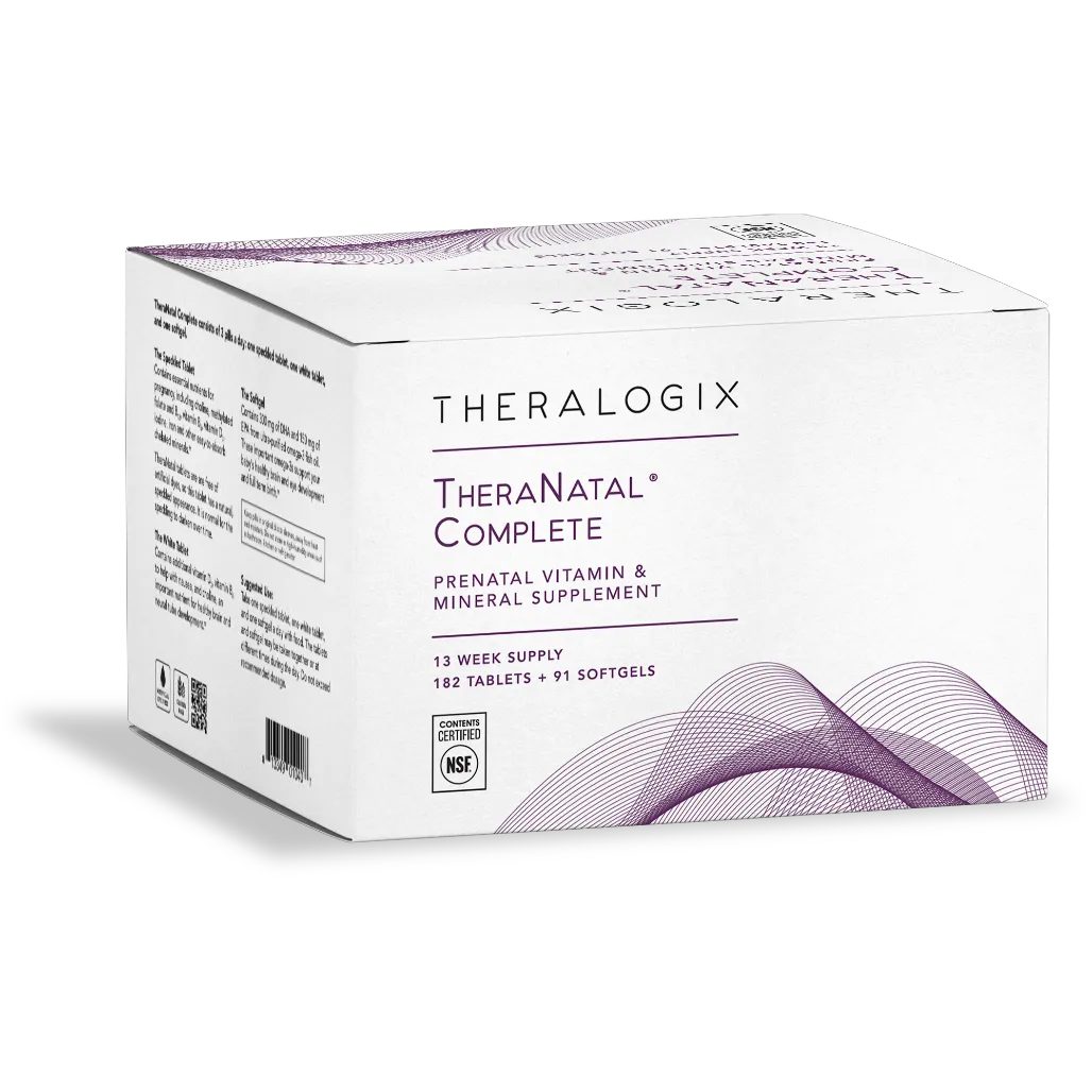 TheraNatal Complete Prenatal Vitamin and Mineral Kit by Theralogix