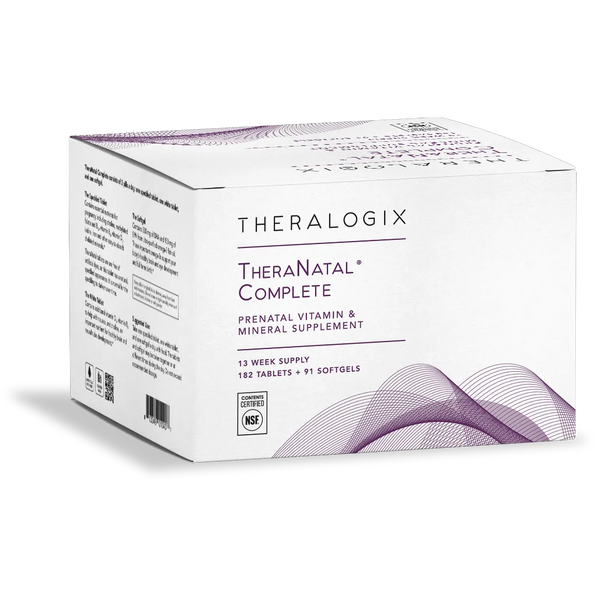 Theralogix TheraNatal Complete Prenatal Vitamin & Mineral Supplement Kit 