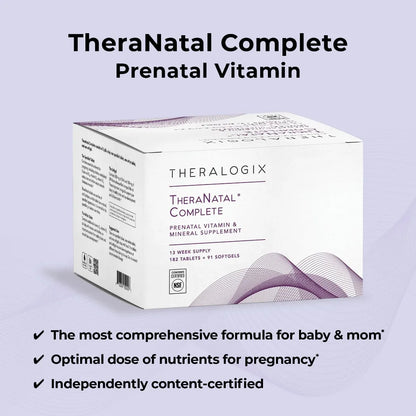 Theralogix TheraNatal Complete Prenatal Vitamins