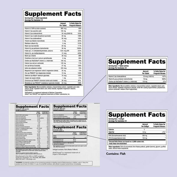 TheraNatal Complete Prenatal Vitamins