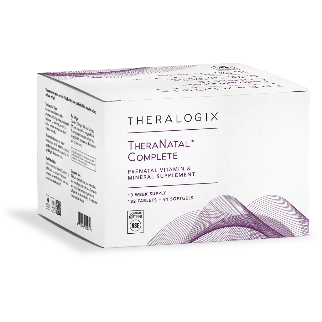 TheraNatal Complete Prenatal Vitamin and Mineral Kit by Theralogix