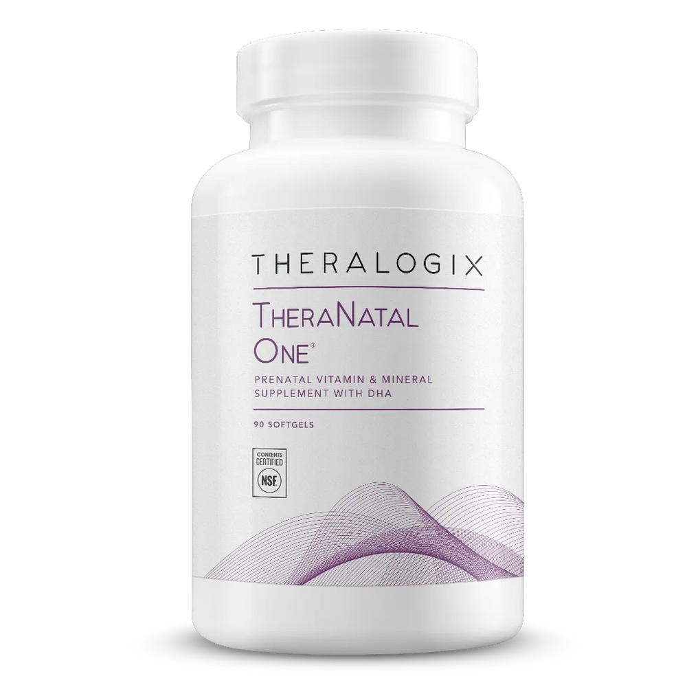 Theralogix TheraNatal One Prenatal Multivitamin With DHA- 90 Days Supply