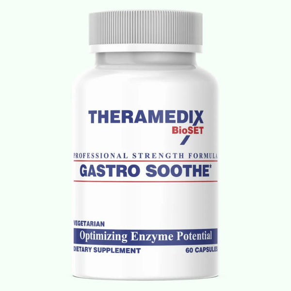 Gastro Soothe by Theramedix - 60 Capsules |  Occasional Heartburn and Irritation