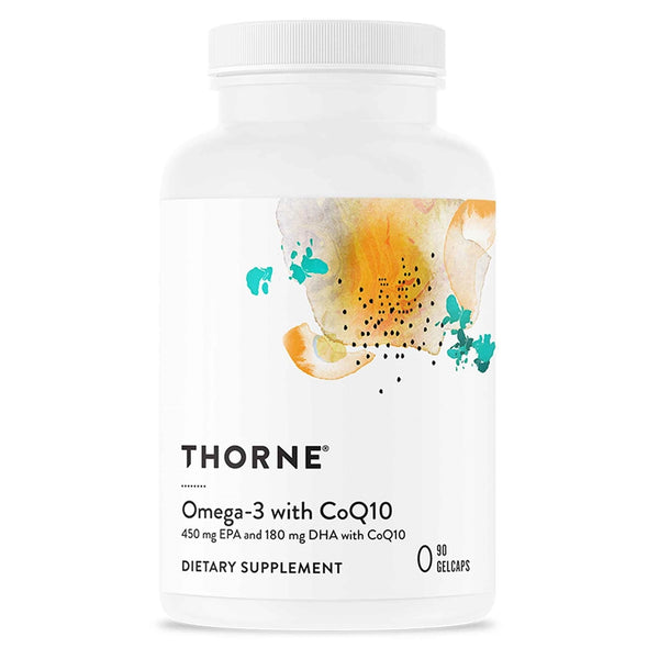Thorne Omega-3 with CoQ10 - 90 gelcaps