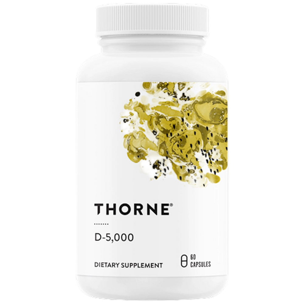 Thorne Vitamin D-5000 NSF - 60 Caps
