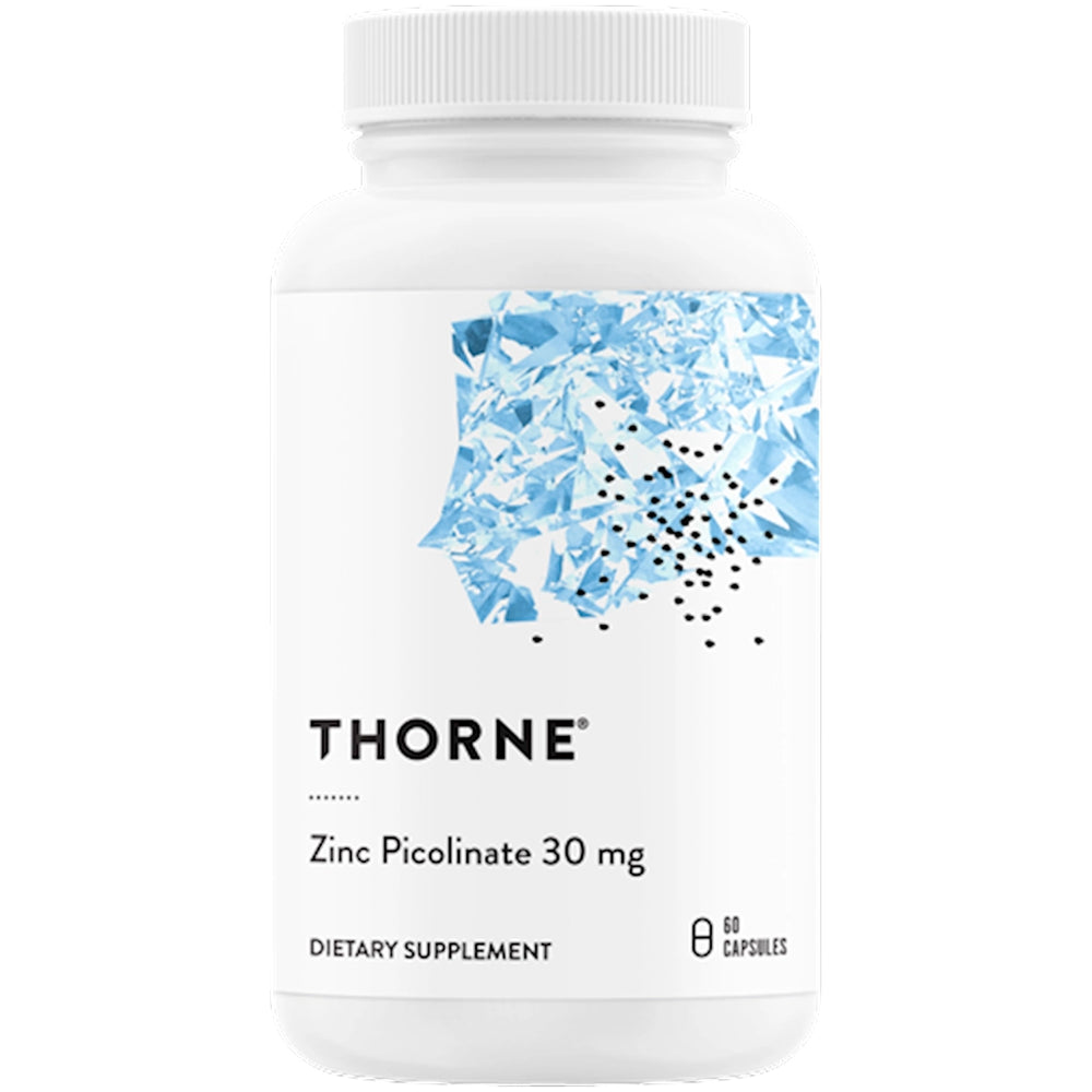Thorne Zinc Picolinate 30 mg NSF - 60 caps