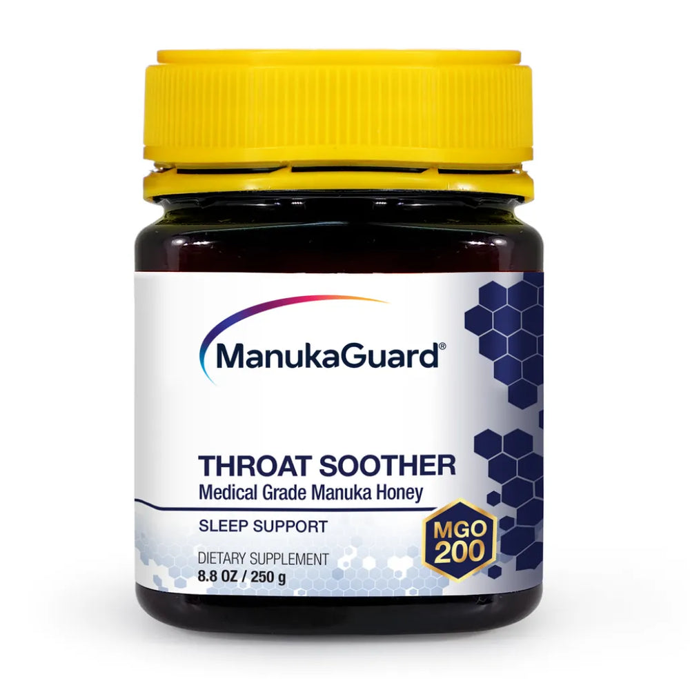 Throat Soother Manuka Honey 8+ MGO 200 by ManukaGuard