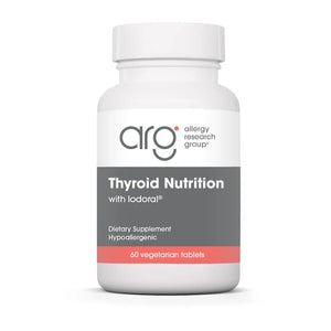 Buy Allergy Research Group Thyroid Nutrition with Iodoral - 60 tabs