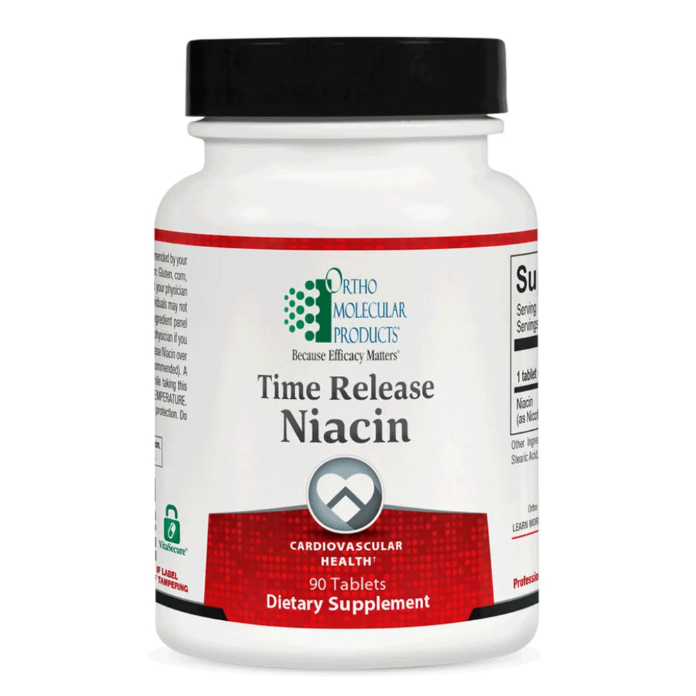 Time Release Niacin by Ortho Molecular Products