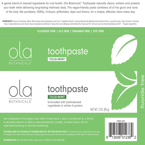 Toothpaste Cool Mint by Dr. Mercola at Nutriessential.com