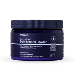 ConcenTrace Daily Mineral Powder - Blue Acai Trace Minerals Research