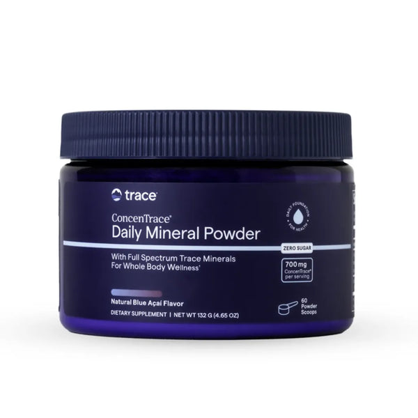 ConcenTrace Daily Mineral Powder - Blue Acai Trace Minerals Research