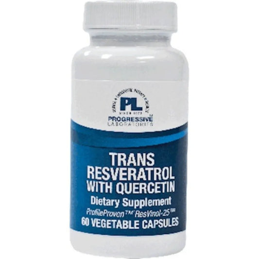 Trans Resveratrol w/Quercetin Progressive Labs