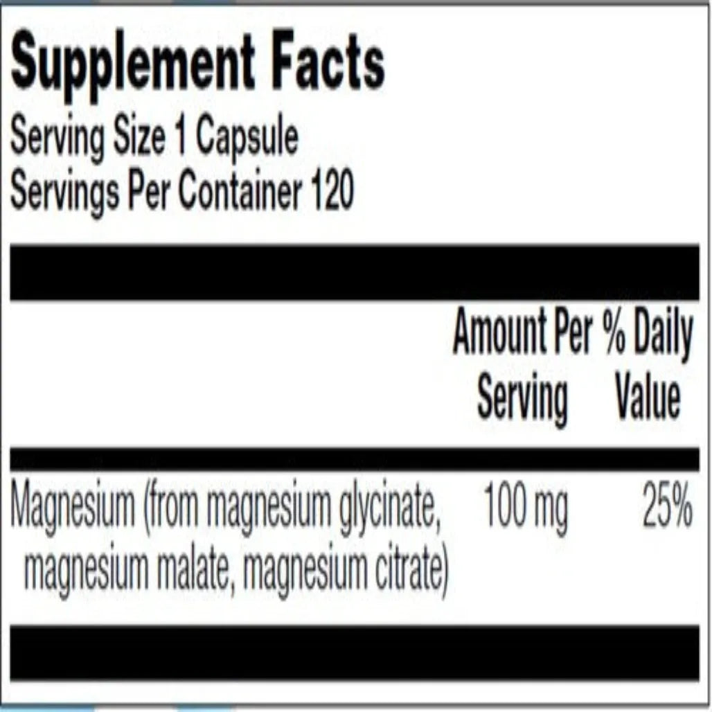 Tri-Magnesium 100 mg Nutra BioGenesis