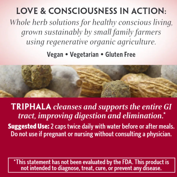 Triphala 180 vegcaps by Organic India