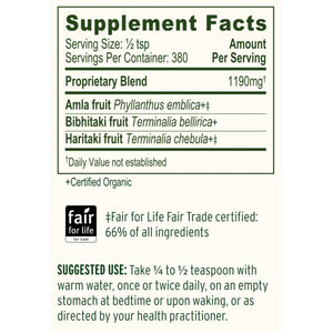 Triphala Powder Banyan Botanicals