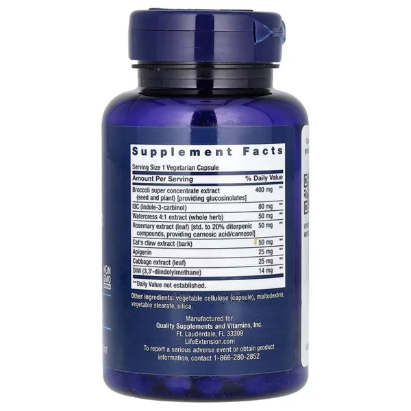 Triple Action Cruciferous Vegetable Extract by Life Extension at Nutriessential.com