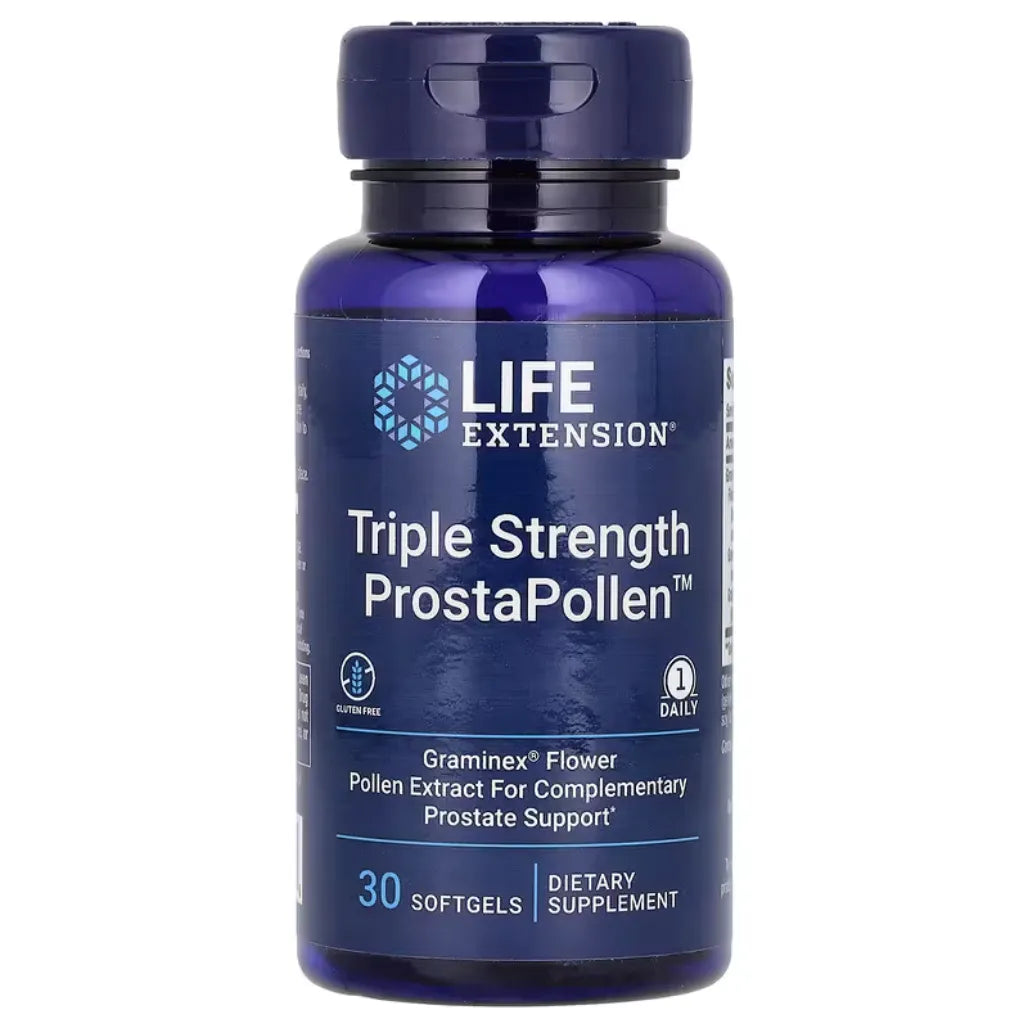 Triple Strength ProstaPollen by Life Extension at Nutriessential.com