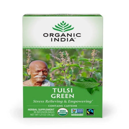 Tulsi Tea Green Tea Organic India