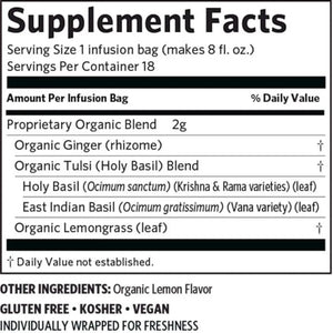 Tulsi Lemon Ginger Organic India
