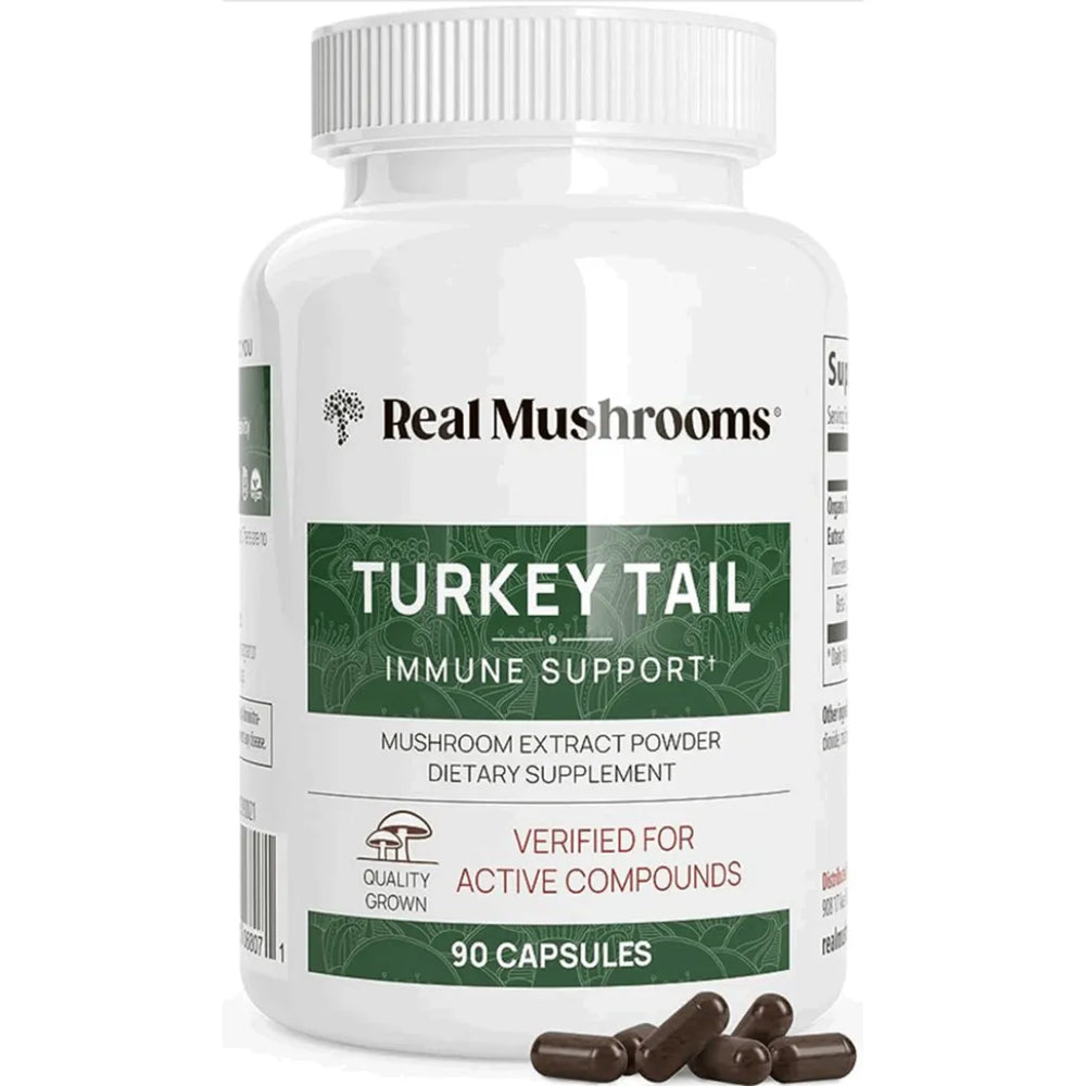 Turkey Tail Mushroom Extract Capsules