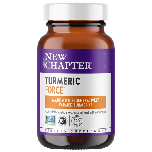 New Chapter Turmeric Force - Healthy inflammation response and supports heart, brain