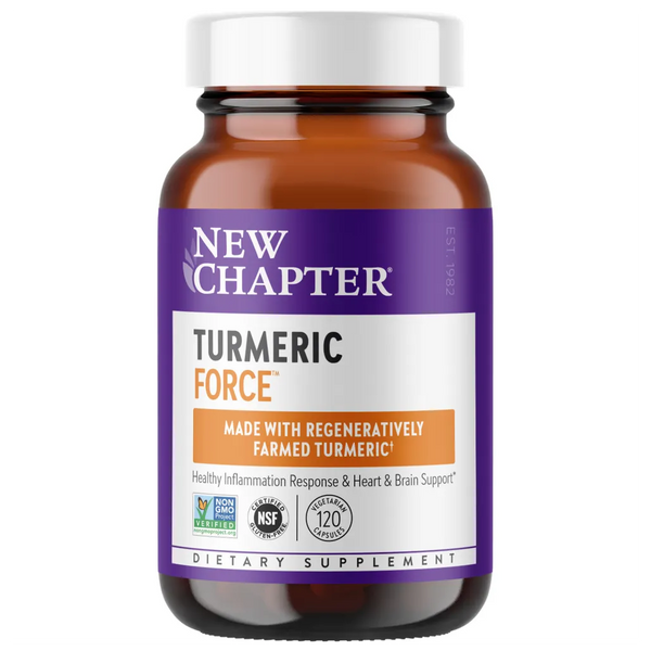 New Chapter Turmeric Force - Healthy inflammation response and supports heart, brain