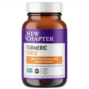 New Chapter Turmeric Force - Healthy inflammation response and supports heart, brain