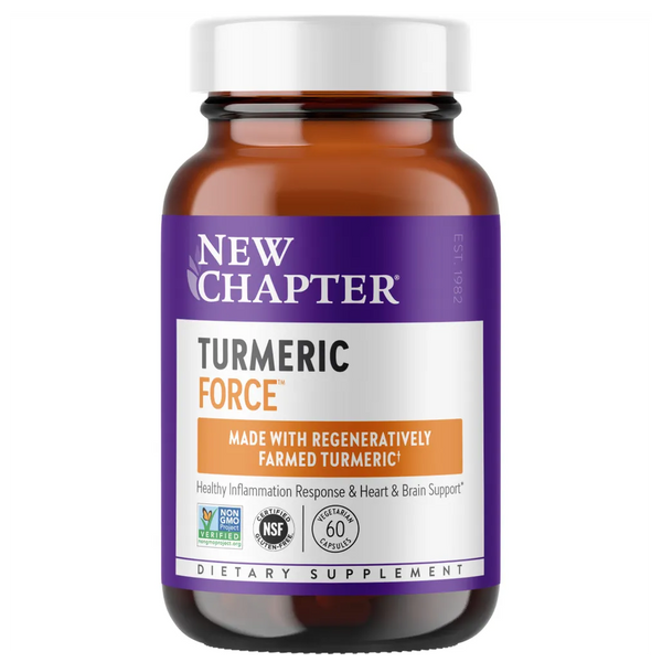 New Chapter Turmeric Force - Healthy inflammation response and supports heart, brain