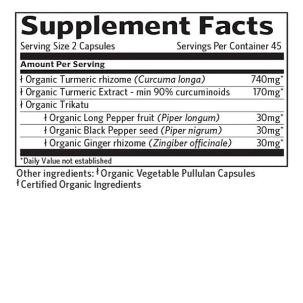 Turmeric Formula Organic India 