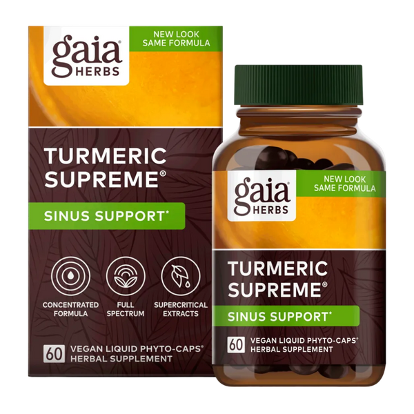 Turmeric Supreme® Sinus Support Gaia Herbs