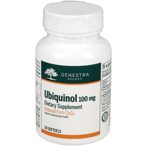 Genestra Ubiquinol 100mg Dietary Supplement - 30 Softgels