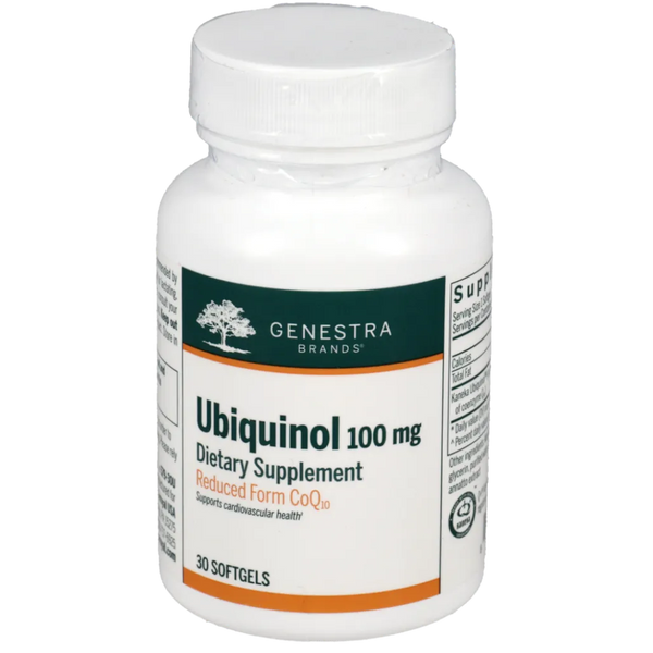 Genestra Ubiquinol 100mg Dietary Supplement - 30 Softgels