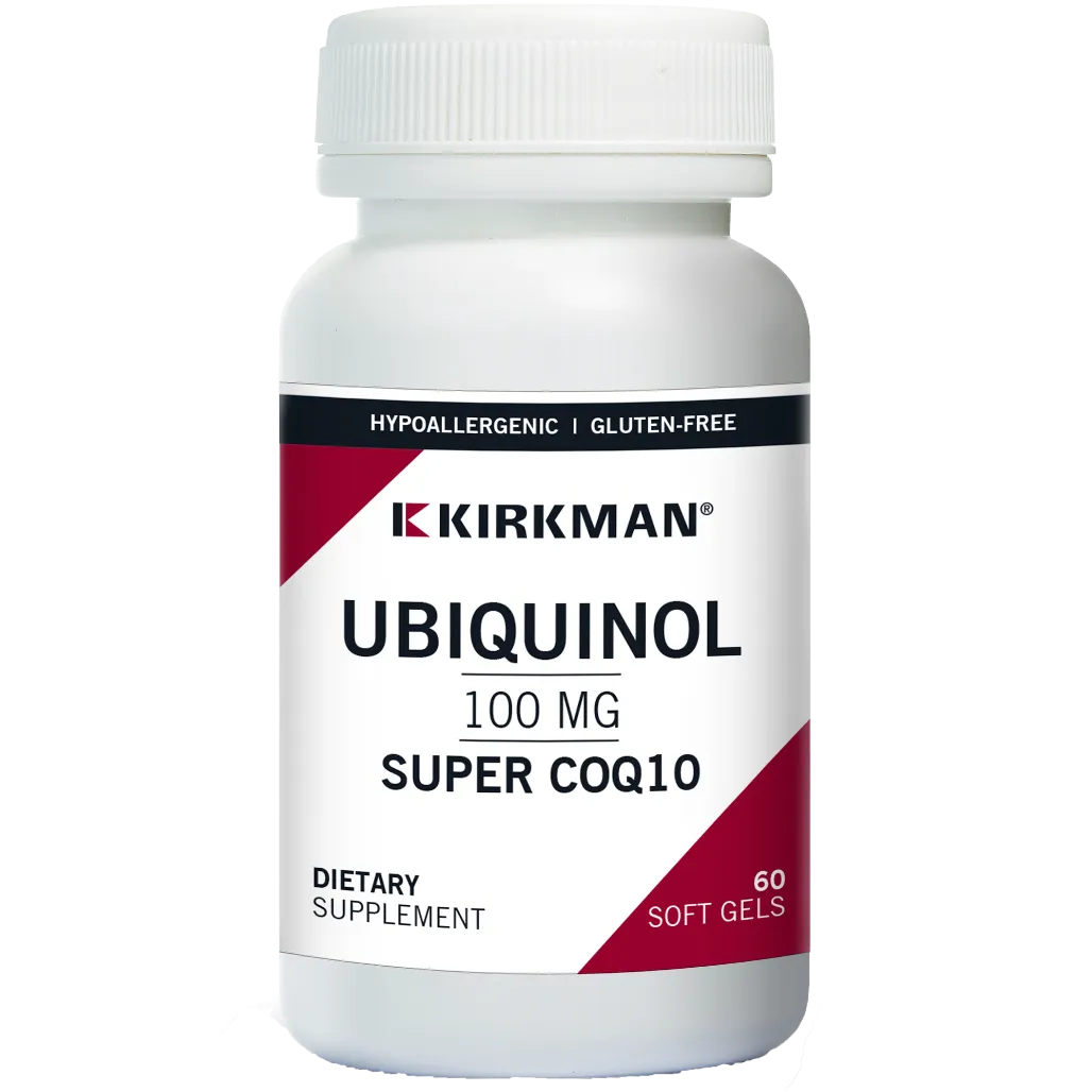 Ubiquinol 100 mg Super CoQ10 Kirkman labs