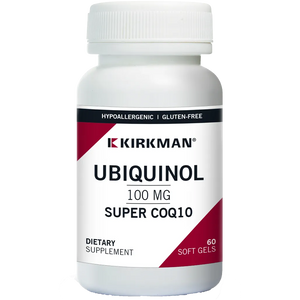 Ubiquinol 100 mg Super CoQ10 Kirkman labs