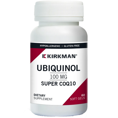 Ubiquinol 100 mg Super CoQ10 Kirkman labs