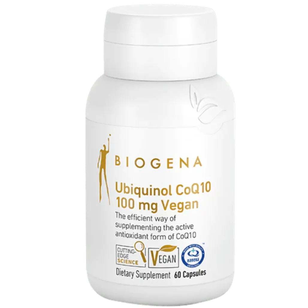 Ubiquinol CoQ10 Vegan GOLD Biogena | Antioxidant form of coq10