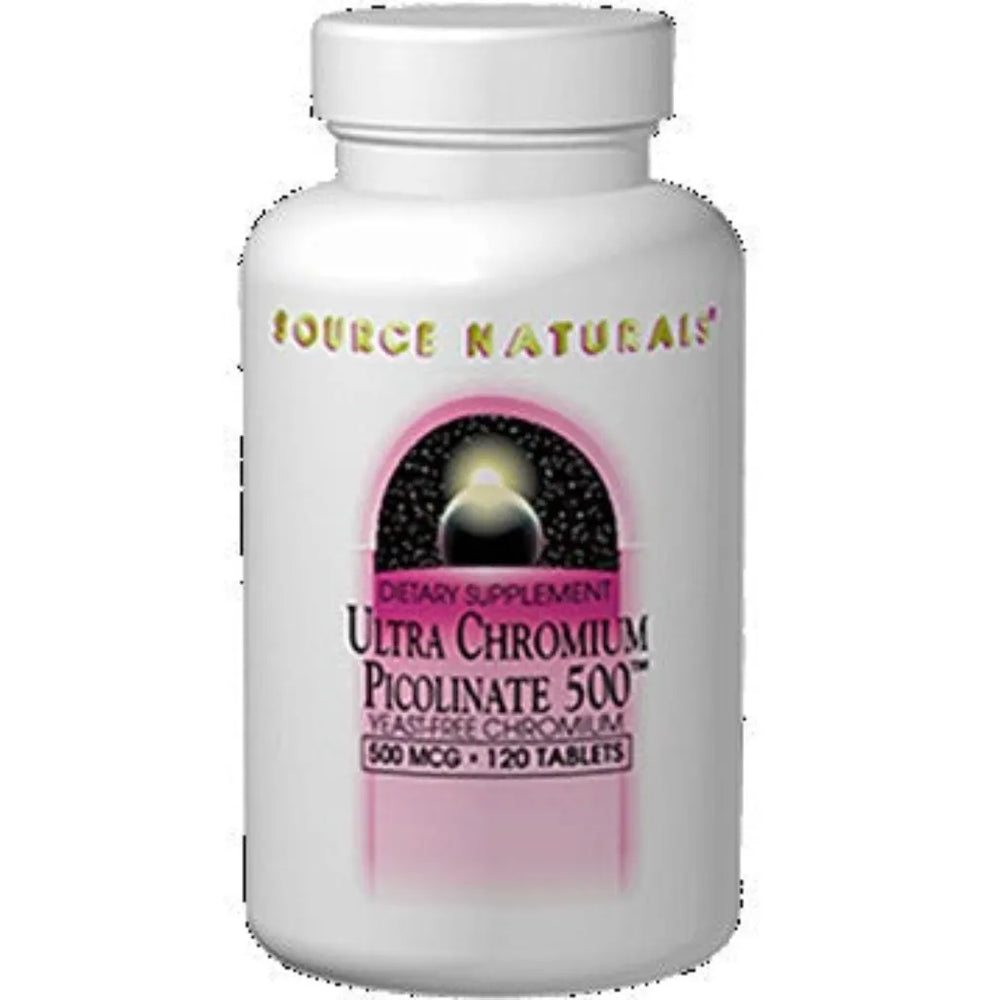 Ultra Chromium Picolinate 500mcg Source Naturals