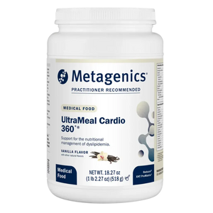 Metagenics UltraMeal Cardio 360 Pea Vanilla - 518 grams