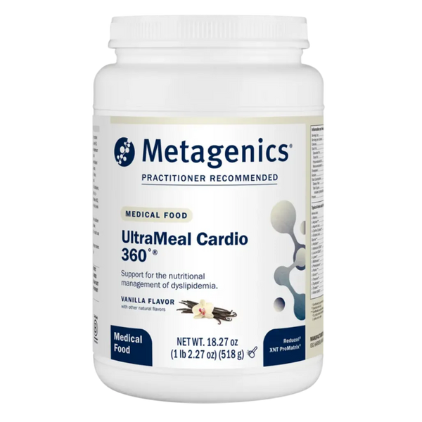Metagenics UltraMeal Cardio 360 Pea Vanilla - 518 grams