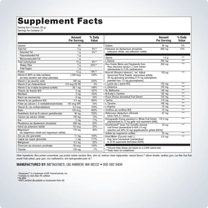 Supports the body's natural detoxification processes with macro-and micronutrients