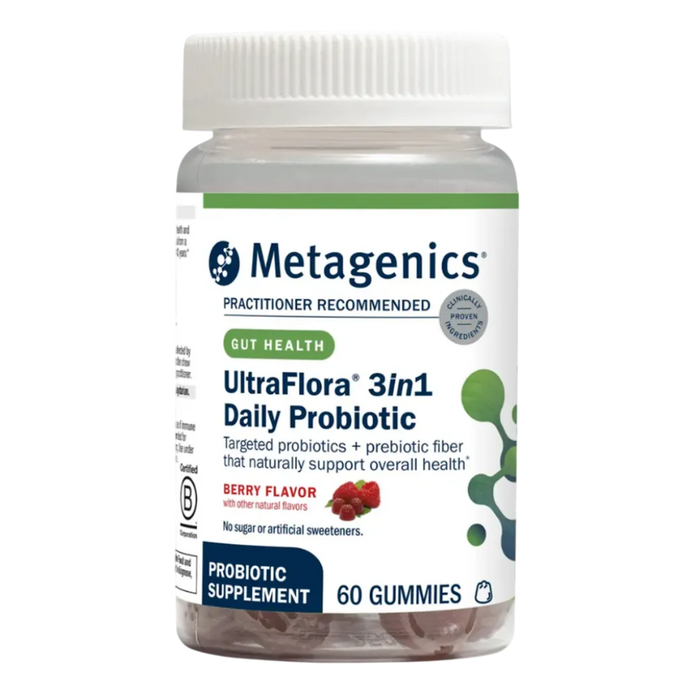 UltraFlora 3 in 1 Daily Probiotic, Berry