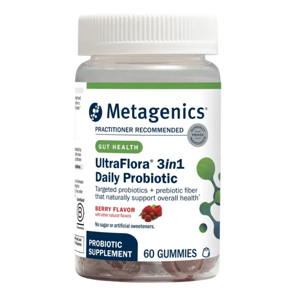 UltraFlora 3 in 1 Daily Probiotic, Berry