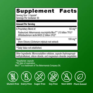 UltraFlora Triplebiotic with Akkermansia