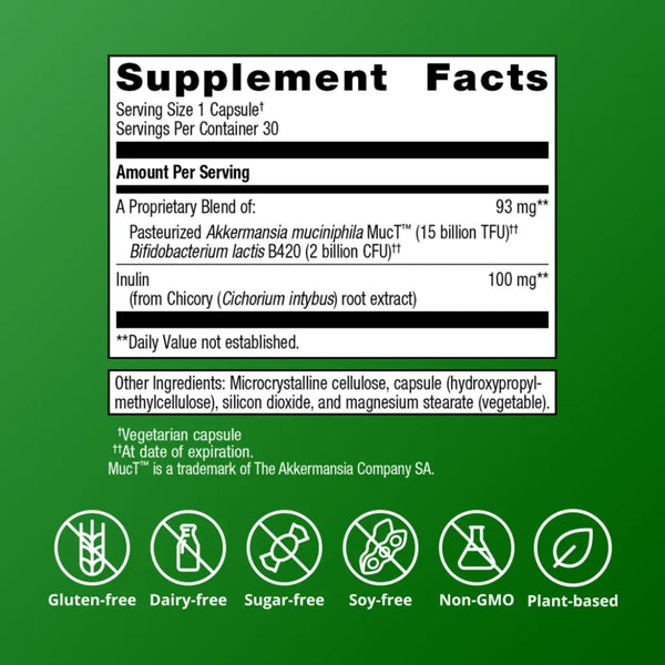 UltraFlora Triplebiotic with Akkermansia