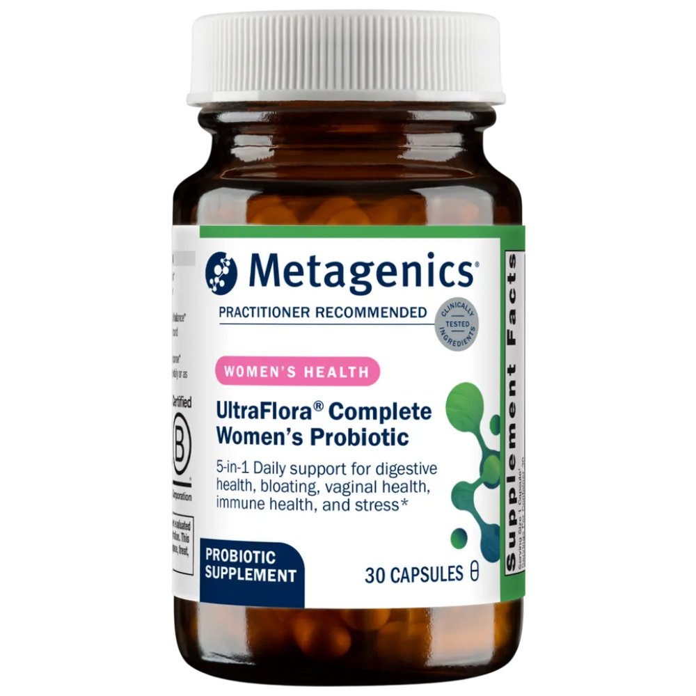 UltraFlora Complete Women's Probiotic -5-in-1 Support for Vaginal & Urinary Health, Gut Balance, Immune & Emotional Wellbeing