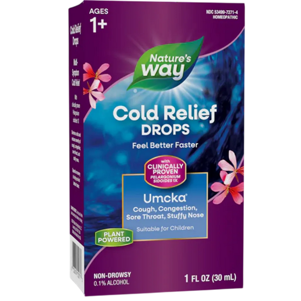Umcka ColdCare Alcohol-Free Drops Natures way